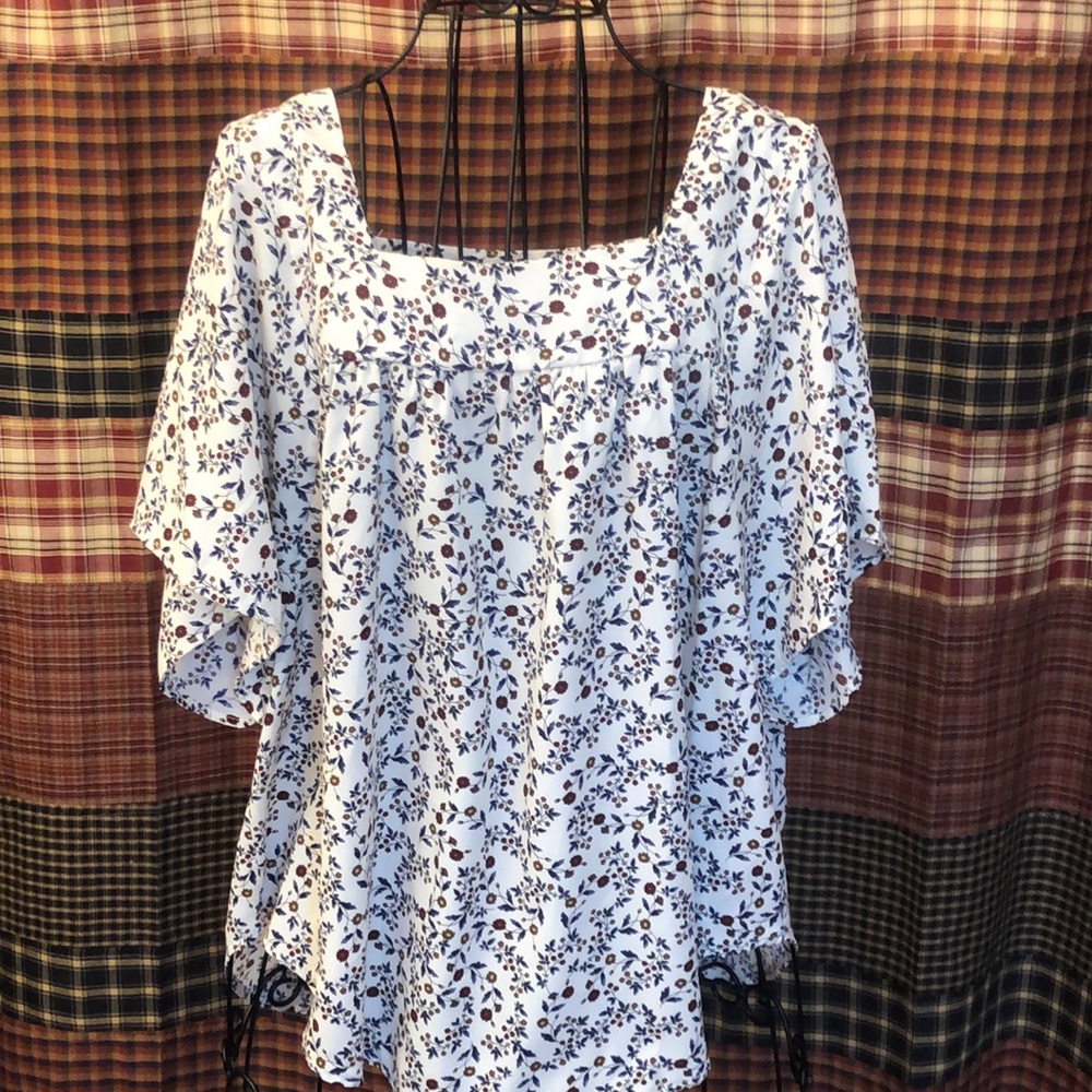 Chris and Carol Boutique SS Shirt 👚 Sz Large